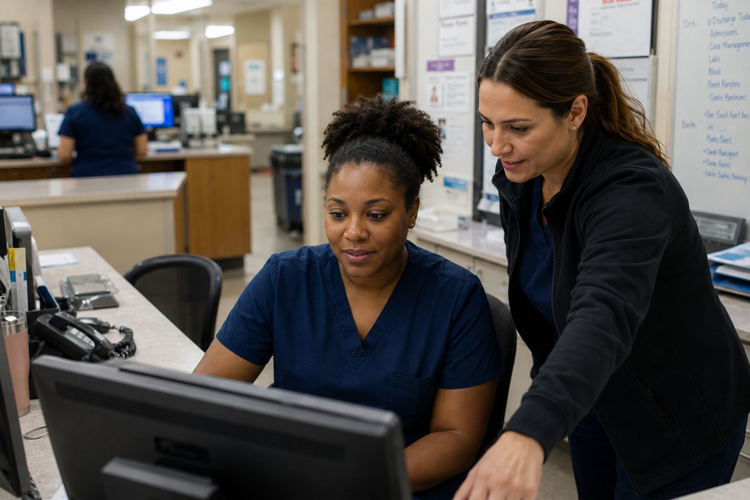 Healthcare facility staff