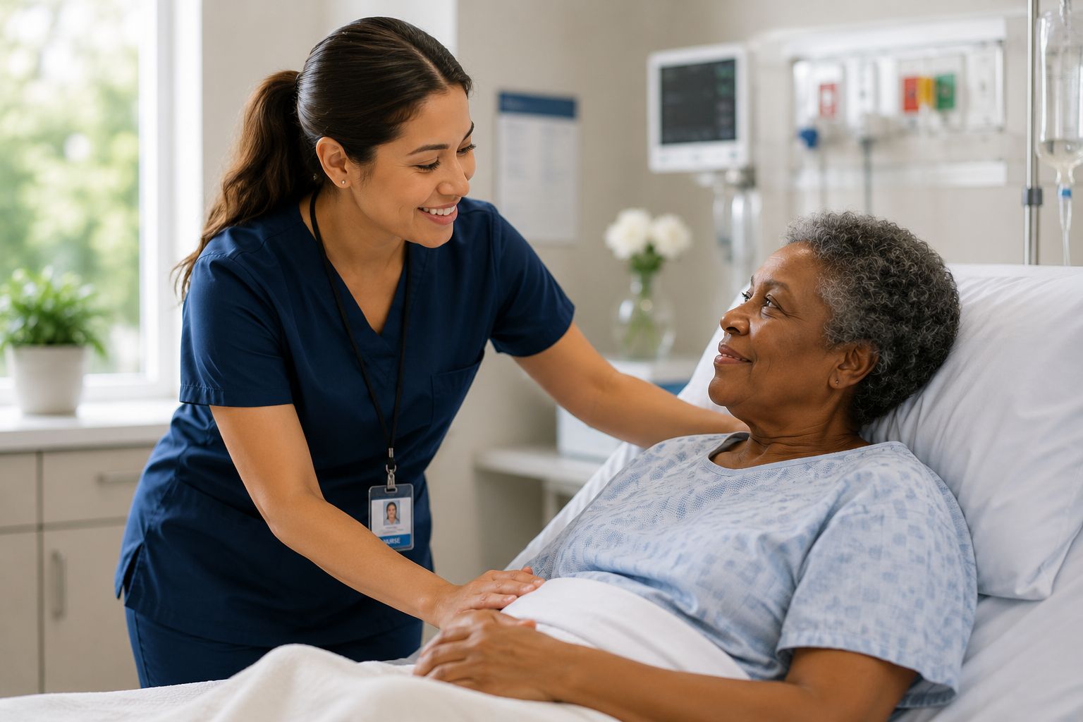 Nurse at work